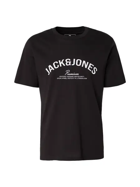 Jack & Jones Premium Tričko 'JPRBLATOMMY'  čierna / biela