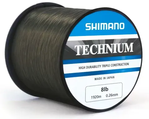 Shimano vlasec technium a mono lb grey - průměr 0,26 mm nosnost 8 lb návin 1920 m