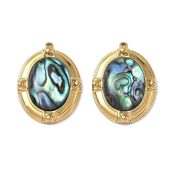 Natural Paua Shell Pendants