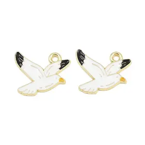 Ocean Alloy Enamel Pendants