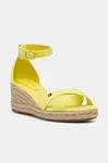 Tommy Hilfiger sandály na klínku MID WEDGE ESPAD X CROSS