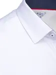 Pánská bílá košile s klasickým límcem