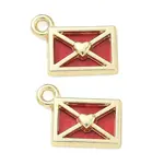 Alloy Acrylic Pendants