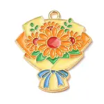 Alloy Enamel Pendants