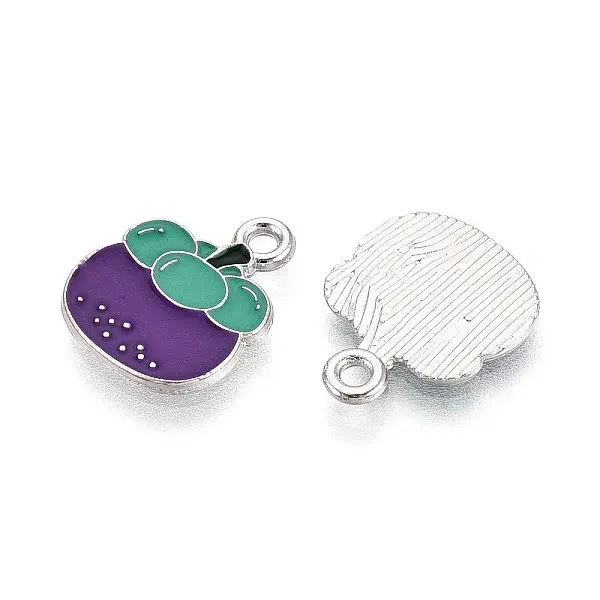 Fruit Alloy Enamel Charms