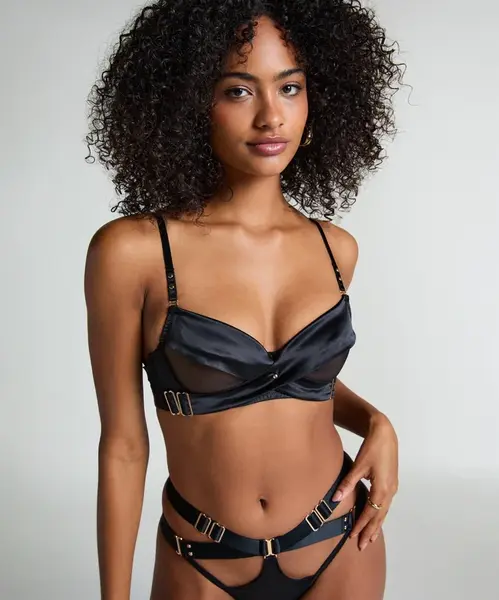 Hunkemöller Podprsenka  čierna