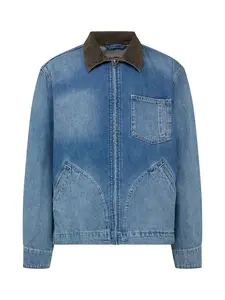 LEVI'S ® Prechodná bunda  modrá denim / tmavohnedá