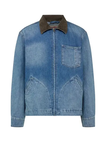 LEVI'S ® Prechodná bunda  modrá denim / tmavohnedá