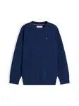 TOMMY HILFIGER Sveter 'Essential Flag Embroidery'  námornícka modrá