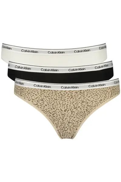 Calvin Klein dámske slipy čierne