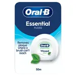 Oral B Dentální voskovaná nit Essential Waxed Mint Floss 50 ml