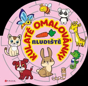 Kulaté omalovánky Bludiště - Michaela Bystrá Radvanová