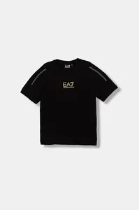 EA7 Emporio Armani tričko dětské bavlněné s elastanem