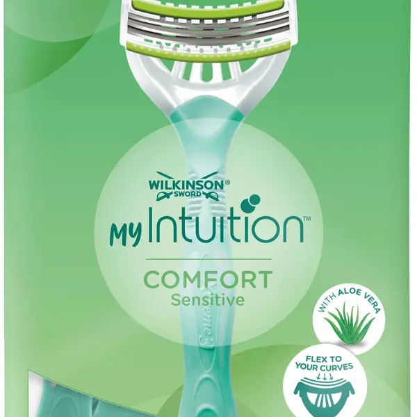 Wilkinson Sword Jednorázový holicí strojek pro ženy My Intuition Comfort Sensitive 8 + 4 ks