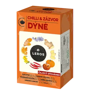 LEROS Čajový večierok chilli & zázvor tekvice 20 sáčkov