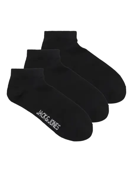 JACK & JONES Ponožky 'Louis'  čierna / biela