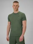 Pánské regular rychleschnoucí tréninkové tričko 4f khaki l