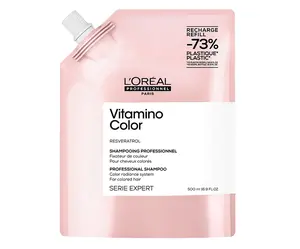 Šampon pro zářivost barvy vlasů Loréal Professionnel Vitamino Color - 500 ml, náhradní náplň - L’Oréal Professionnel + dárek zdarma