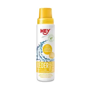 Prací prostředek na kombinaci kůže a textilu HEY Sport Leather Combi Wash 250 ml