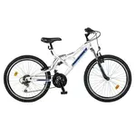 Juniorské kolo Reactor Freak 24" M (16", 155-160 cm) bílá