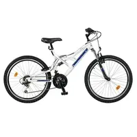 Juniorské kolo Reactor Freak 24" M (16", 155-160 cm) bílá