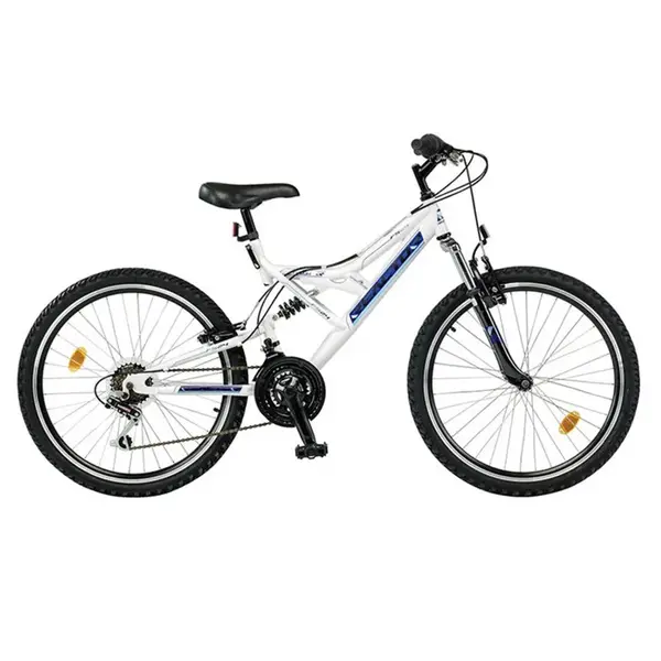Juniorské kolo Reactor Freak 24" M (16", 155-160 cm) bílá