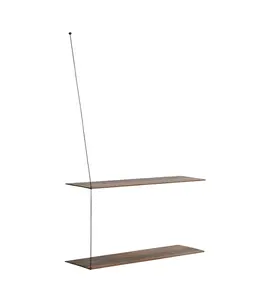 Police "Stedge", 80 x 22 cm, 4 varianty - Woud Varianta: tmavý dub