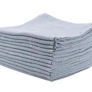 Bavlněné ručníky Sibel Bob Tuo - 50 x 85 cm - 12 ks, světle šedé (3511100) + dárek zdarma