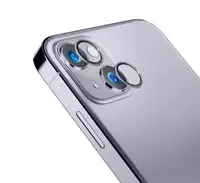 Tvrzené sklo 3mk Lens Pro ochrana kamery pro Apple iPhone 14 Plus, violet