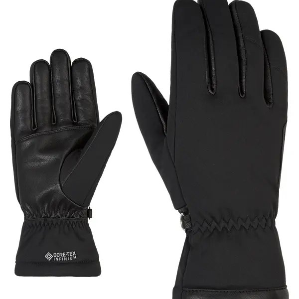 Ziener IGNATO GTX INF PR 9, černá Pánské rukavice