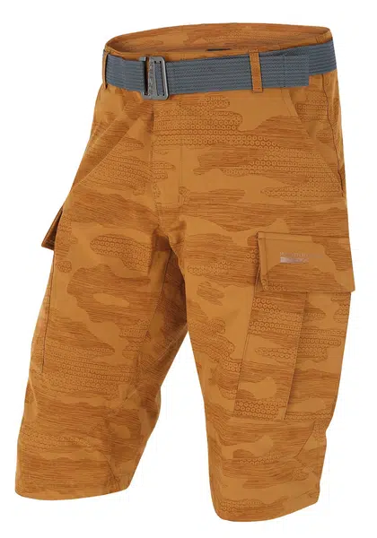 Husky Kalfer M XXL, tm. hořčicová Pánské funkční kraťasy