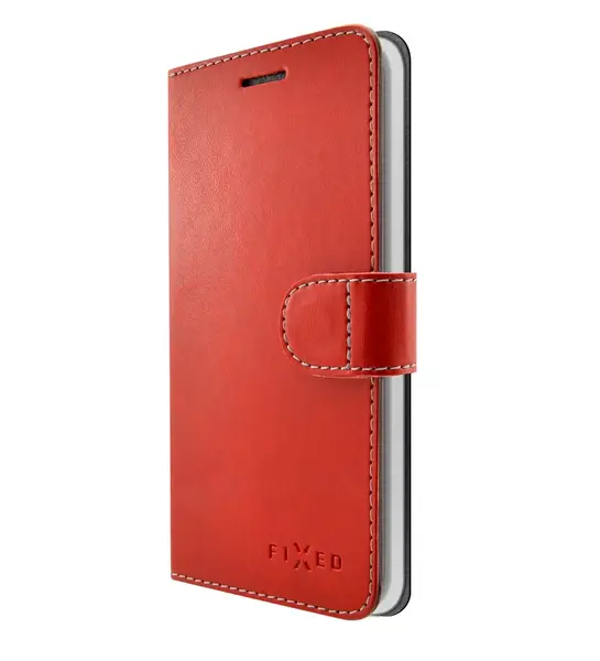 FIXED FIT flipové pouzdro pro Apple iPhone XS Max, red