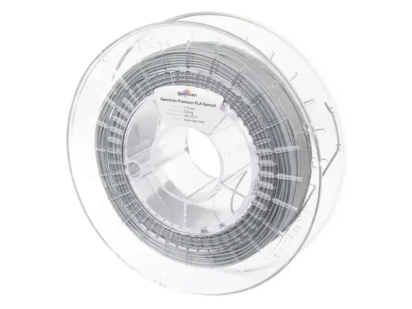 Spectrum 80167 3D filament, PLA Stone Age, 1,75mm, 500g, Tmavě šedý (Dark grey)
