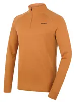 Husky Aron Zip M L, mustard Pánská merino mikina