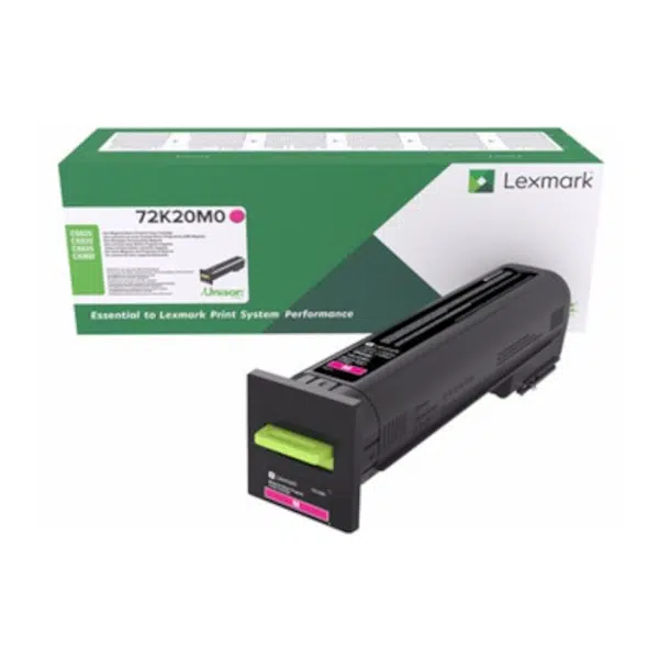 Lexmark 72K20M0 purpurový (magenta) originální toner