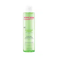 Topicrem Čisticí gel pro mastnou a citlivou pleť AC (Purifying Cleansing Gel) 200 ml