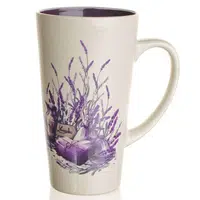 Banquet Keramický hrnek vysoký LAVENDER 450 ml