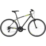 Pánské crossové kolo KELLYS CLIFF 30 28" 7.0 L (21", 175-190 cm) Grey
