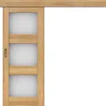 Posuvné dveře na stěnu LEVANDULE