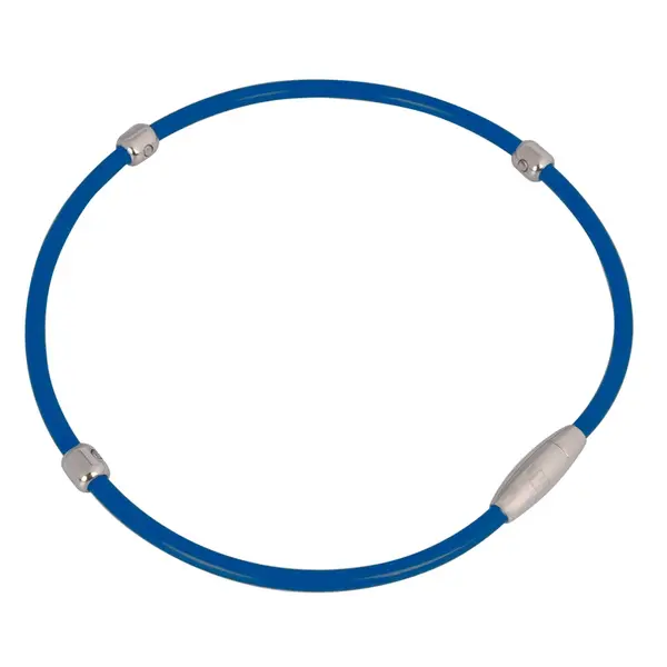 Magnetický náhrdelník inSPORTline Alkione 55 cm modrá