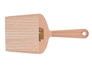 Hřeben na vlasy Flat Topper Sibel - béžový (8418834) + dárek zdarma