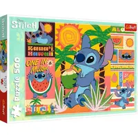 Trefl Puzzle Prázdniny se Stitch Lilo a Stitch