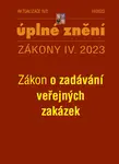 Aktualizace IV/2 (Zákon o zadávání veřejných zakázek)