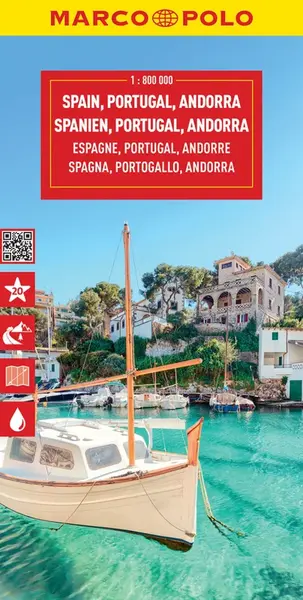 Španělsko, Portugalsko 1:800 000