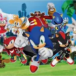 Puzzle Ježek Sonic 104 dílků