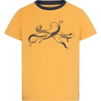 DIDRIKSONS MYNTA Chlapecké tričko, žlutá, velikost