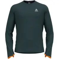 Odlo RUN EASY WARM Pánská funkční mikina, tmavě šedá, velikost