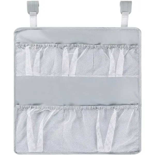 HAUCK HANG ME Organizér na postýlku/ohrádku, šedá, velikost