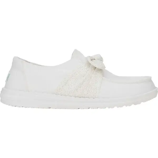 HEY DUDE WENDY BOW ESSENTIALS Dámská volnočasová obuv, bílá, velikost