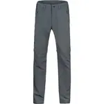 Hannah STRETCH Pánské odepínatelné kalhoty, tmavě šedá, velikost XXL